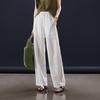 SOFSIL Women's Lyocell Blend Wide-Leg Drawstring Pants