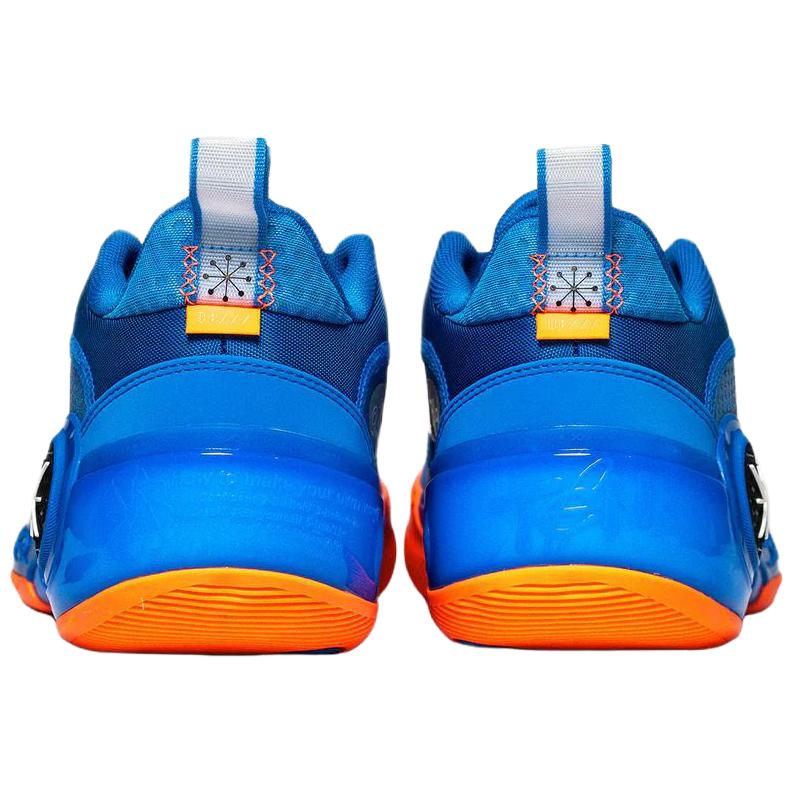 Li Ning Wow 10 Versatile Comfortable Durable Low-Top Basketball Shoes Men Sneakers Blue ABAS083-35