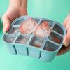 12 Grid Ice Cube Mold Freezer Ice Ball Maker Mold With Lid Easy Release Silicone Ice Cube Forms Bar Kitchen Accessories
