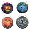 Wooden Halloween Door Hanging Pendant Pumpkin Horror Party Props  Home Decoration