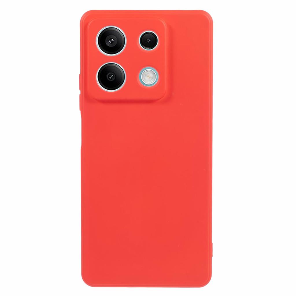 For Xiaomi Redmi Note 13 Pro 5G/Poco X6 5G Case Precise Cutouts TPU Fiber Lining Shockproof Phone Cover