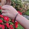 Vinterly Magnetic Pure Copper Bracelets Adjustable Cuff Energy Magnet Bangles Benefits Wristband Stripe Health Jewelry Men Women