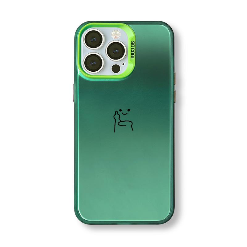Unique and Quirky Phone Case for iPhone 12 Pro Max/13/14/15/16/17 Silver