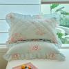Cotton 2pcs Pillowcases Home Bedding Decorative Pillow Cover Flowers Print Wedding Super Soft Pillow Case