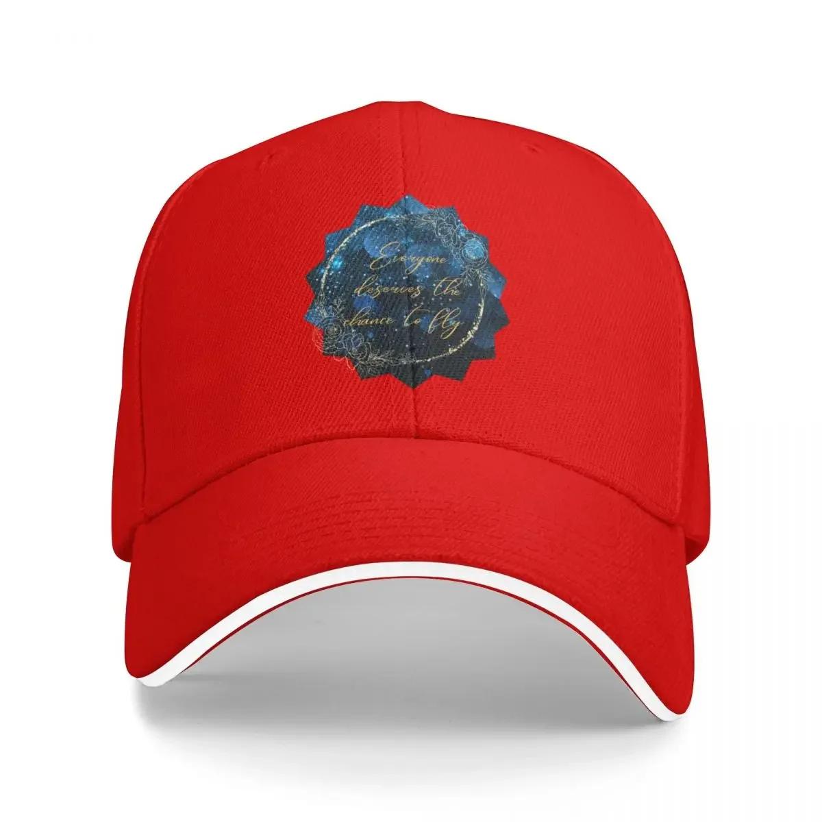 Everyone deserves the chance to fly - Wicked Baseball Cap Snap Back Hat custom caps tea Hat Fashion Beach Golf Wear Men Women s