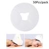 50Pcs Disposable Massage Table Sheets Headrest Pads Face Pillow Cover Cushion Cover Massage Face Cradle Table Head Rest Covers