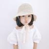 Summer Princess Casual Beach Hat Straw Cap Lace Baby Hat Panama Cap