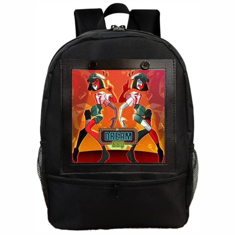 Bbq Dream Ena Pattern Printing Backpack Casual Schoolbag Fashion Gifts Bags