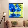 Huacan 5D DIY Diamond Painting Painted Poppy flower Mosaic Embroidery flowers Cross stitch Embroidery Crafts Decoration