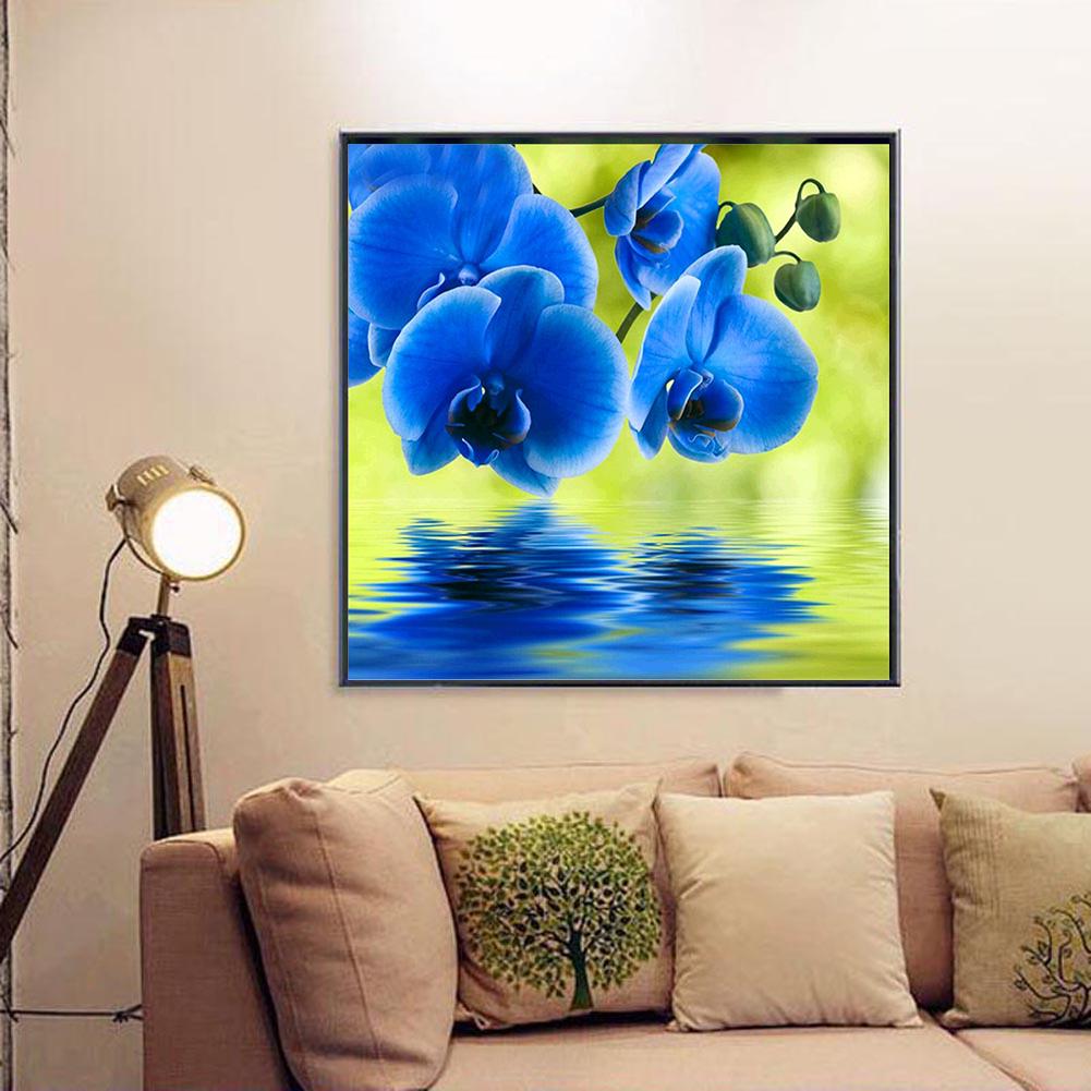 Huacan 5D DIY Diamond Painting Painted Poppy flower Mosaic Embroidery flowers Cross stitch Embroidery Crafts Decoration