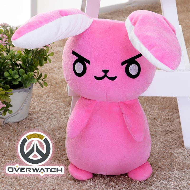 Buy 50CM Overwatches Pink Dva Rabbit Plush Toys The Last Bastion