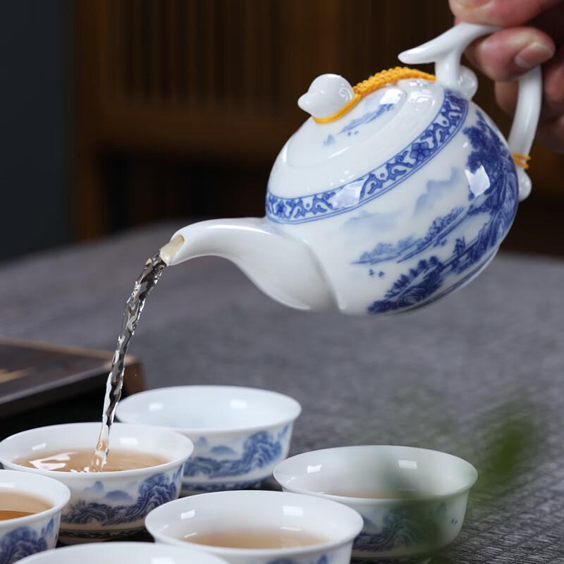 MULTIPOTENT White Porcelain Gongfu Tea Set