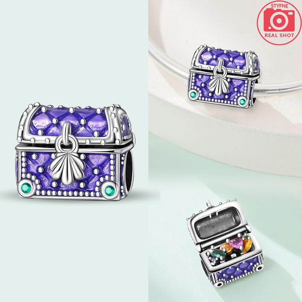 Ocean World Series Sea Blue Turtle Starfish Crab Octopus Charms Bead Fit Bracelet Copper Diy Jewelry Gift