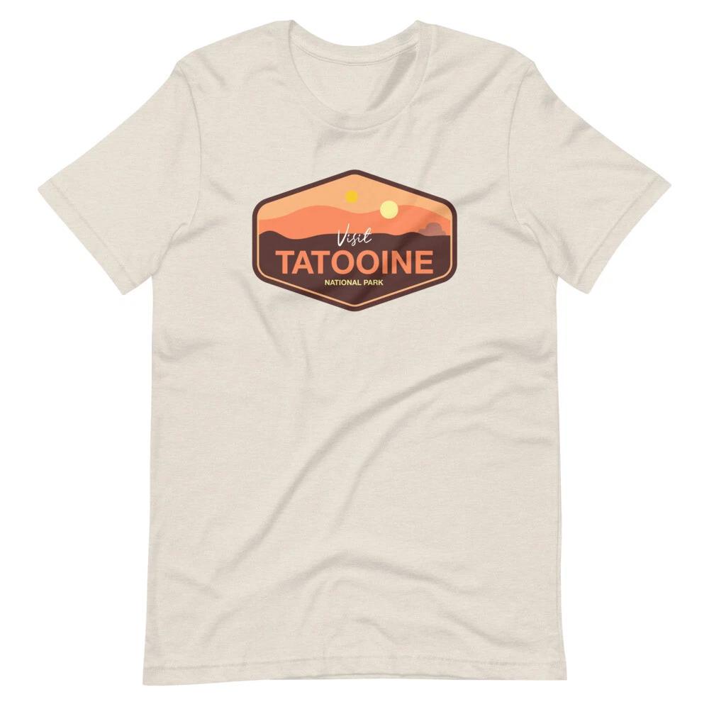Visit Tatooine Graphic Tee Shirt Short-Sleeve Unisex T-Shirt XXXL