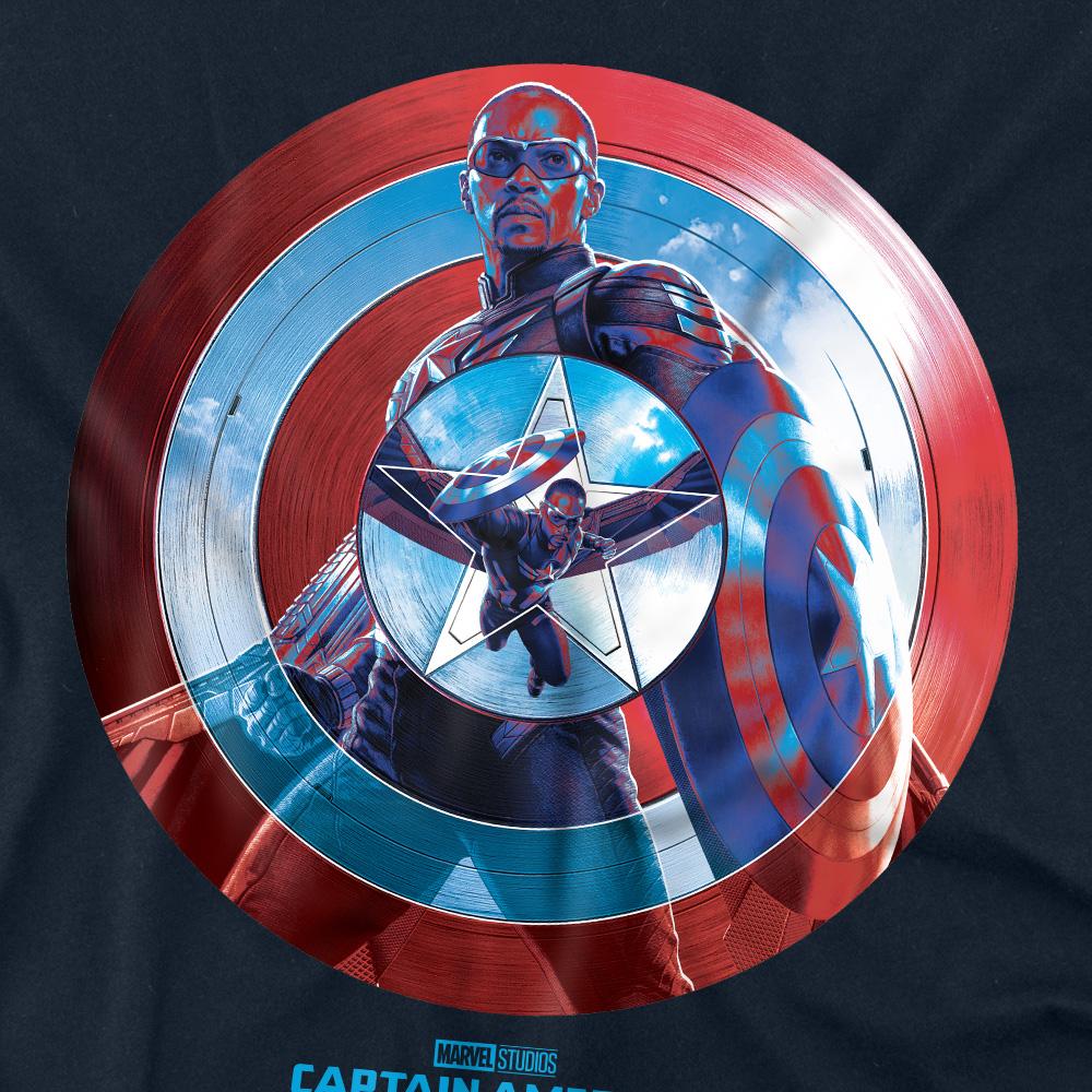 Captain America: Brave New World Unisex Adult Sam Wilson T-Shirt