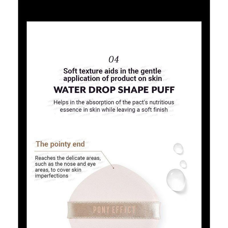PONY EFFECT - Prime Protect Aqua Essence Pact - 2 Colors