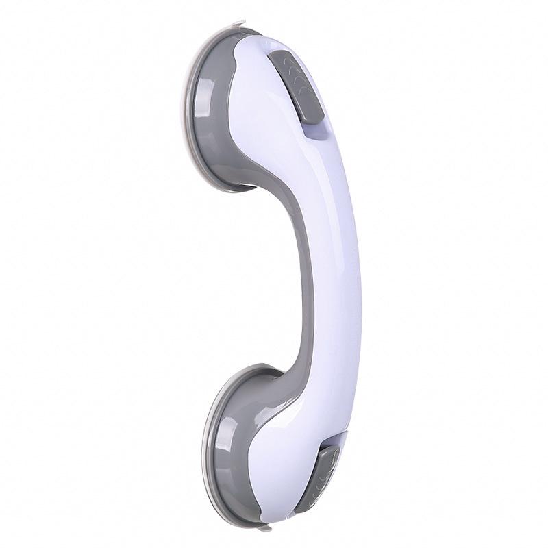 Punch-Free Non-Slip Bathroom Safety Handle for Elderly with Strong Suction Cup