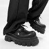 Men All Season Shoes Lace Up Round Toe Casual Comfortable Wear For Daily Use Durable Material With Good Quality