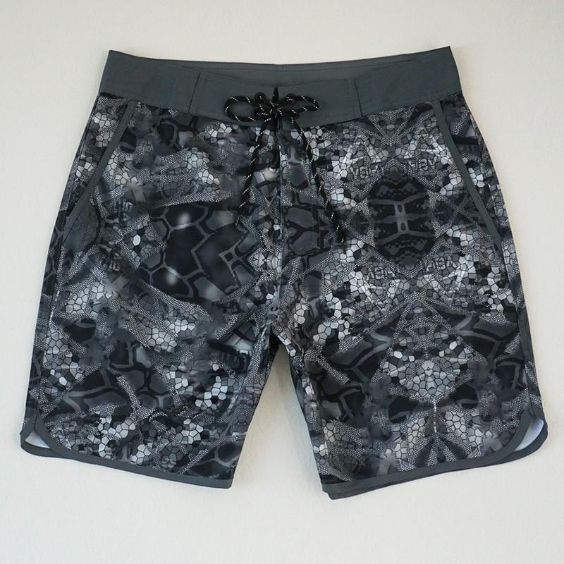 Mens Quick-Dry Stretch Board Shorts Surfing Swimming Beach Wear Lightweight Athletic Swim Trunks