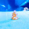 Creative Cute Kawaii Resin Ocean Animals Figurine Model  Coral Small Ornaments Diy Home Decoration Accessories Gifts