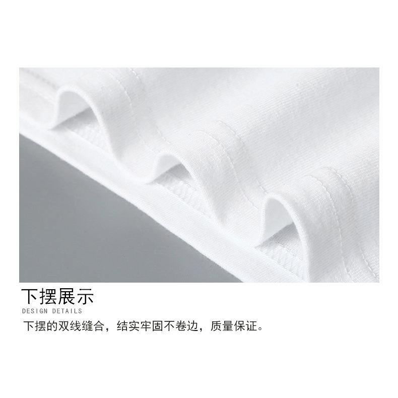 GMXIA Short Sleeve T-shirt Men's Summer Trend Print Ins Loose T-shirt Student Trend Brand Top