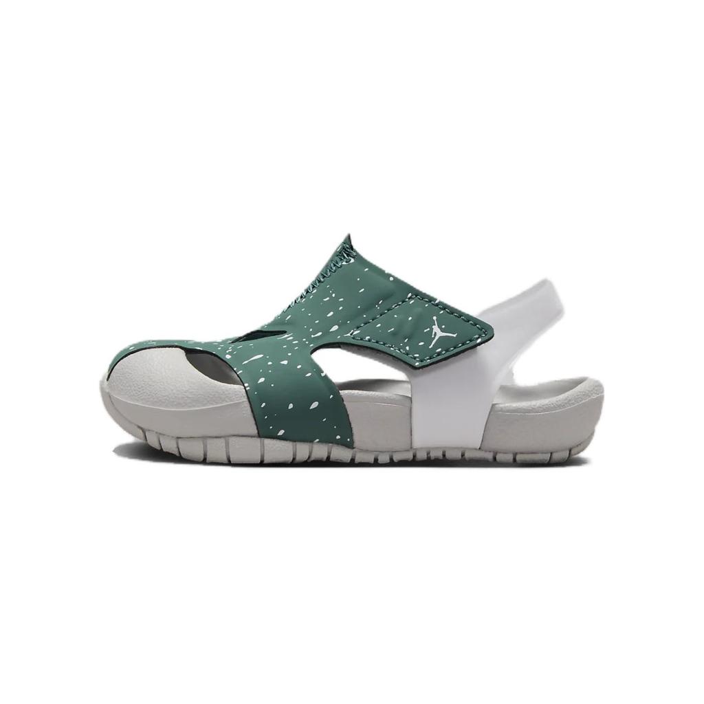 Jordan Flare Comfortable Lightweight Low-Top Walking Shoes Kids Shoes Green White CI7850303