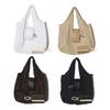 Tote Bag Ladies Foldable Reusable Polyester Shoulder Carrying Bag For Daily Use