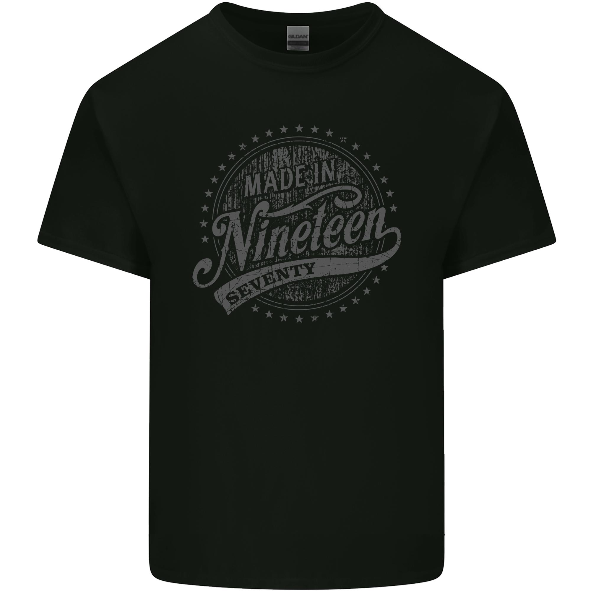 Distressed 56th Birthday Made In 1970 Unisexs Light Cotton TShirt S