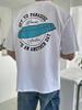 Off To Paradise It'S An Another Day Men T Shirts Fashion Breathable Tee Clothes Cotton Summer Loose Casual Oversized T Shirt