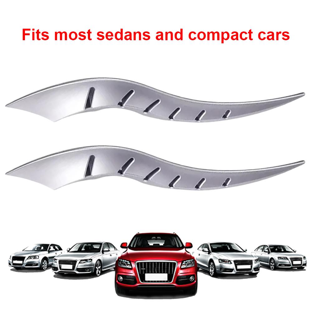 Car Roof Decoration Car Roof Dragon Horn Modification 2 Pcs 3D Gothic Auto Modification for Truck Sedan RV Halloween Decoration