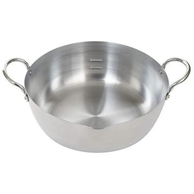 Urushiyama Metal Industry 24cm Tempura Pan, Stainless Steel Heat Retention for Crispy Frying, Gas and Induction Compatible, Made In Japan, SG Products
