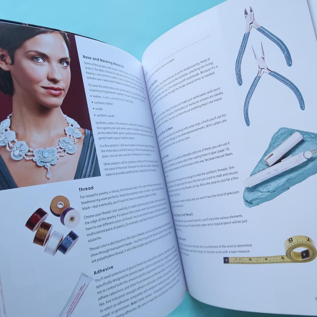 [USED] Sale! Foreign Books: Soutache (Soutache Jewelry Text Embroidery)