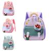 Cartoon Kindergarten Backpack For Kids With Lightweight Oxford Fabric And Cute Anime Pattern For School Use