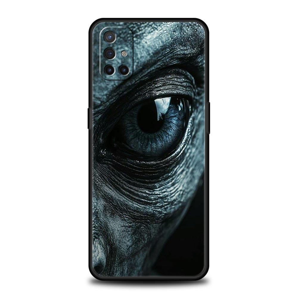 Scary Devil Eye Pattern Phone Case For OnePlus 15 13 12 11 10 Pro 13T 13R 12R 9 8T 8 7 7T 9R Nord 2T CE 2 3 4 5G Soft Cover