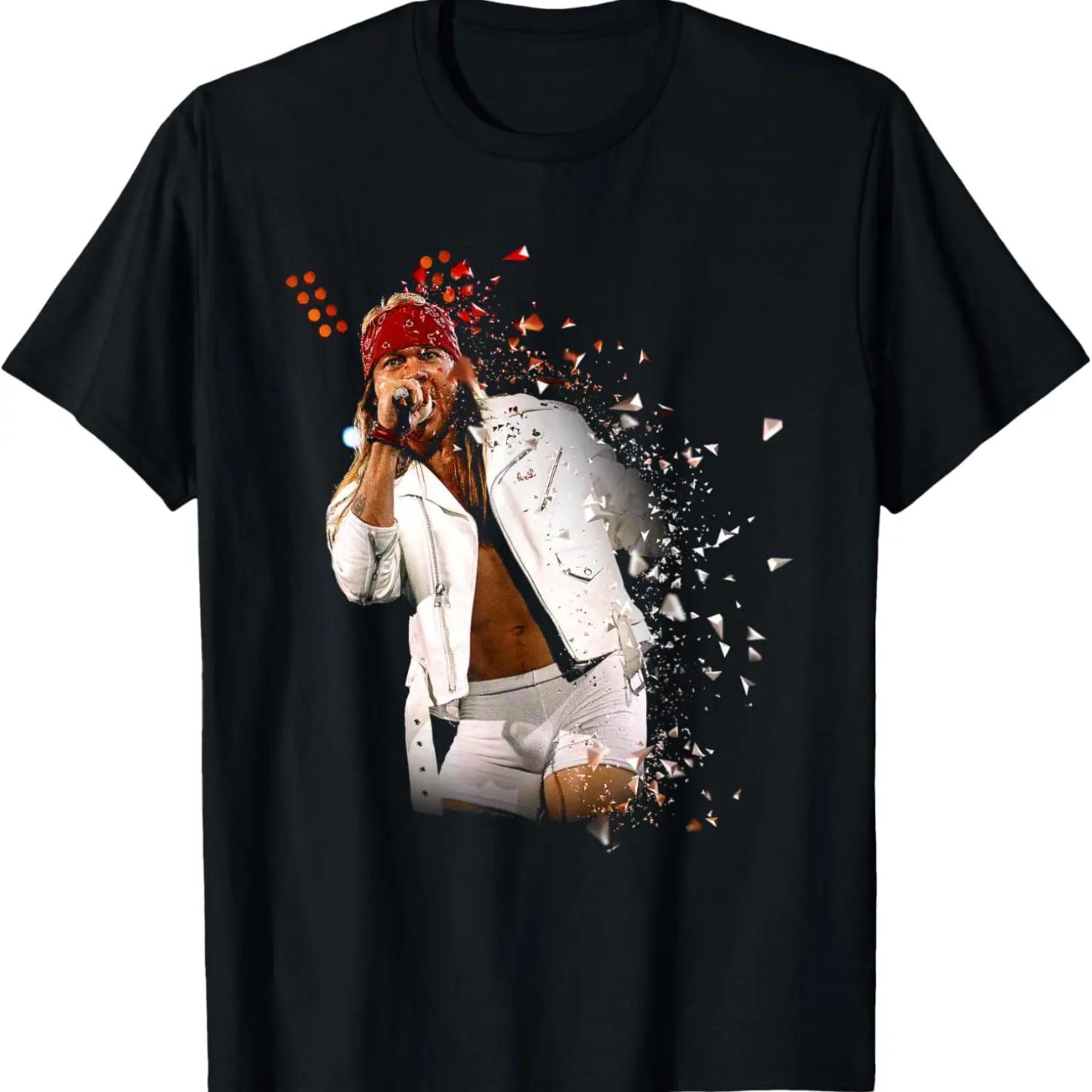 Футболка Axl Rose Guns N Roses На Трибьюте Фредди Меркьюри 1992 S