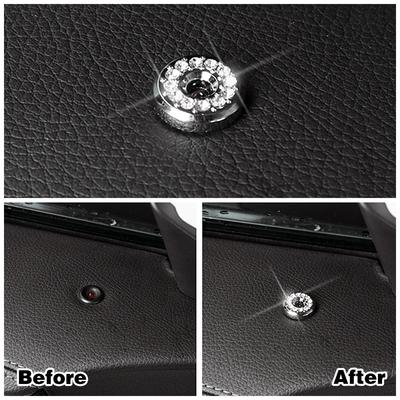 For Mercedes Benz GLB Class GLB220 GLB250 2020 2024 Door Bolt Lock Pin Switch Crystal Trim Diamond Cover