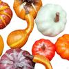 10Pcs Artificial Pumpkins Halloween Decoration Assorted Foam Crafts Decorative for