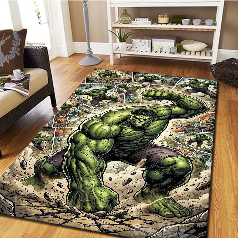 

The Hulk Poster Home Decor Carpet, Bedroom Floor Rug, Digital Printing Movie Mat, Play Mat -HYQ51 60x90cm