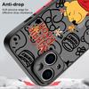 Winnie The Pooh Phone Case for Apple iPhone 15 16 Pro XS Max 13 14 Plus XR SE 7 8 12 11 Pro plus Matte