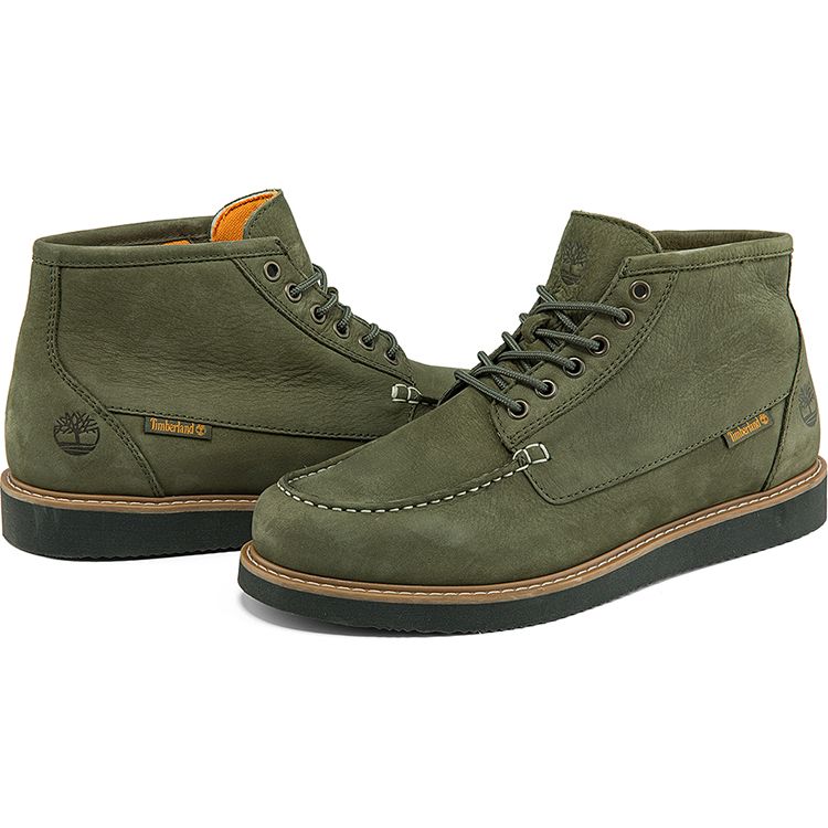 Timberland Chukka Wygodne Stylowe Biznesowe Casualowe Antypoślizgowe Amortyzujące Lekkie Sneakersy za Kostkę Męskie Sneakersy Wojskowo-Zielone A2BSUW