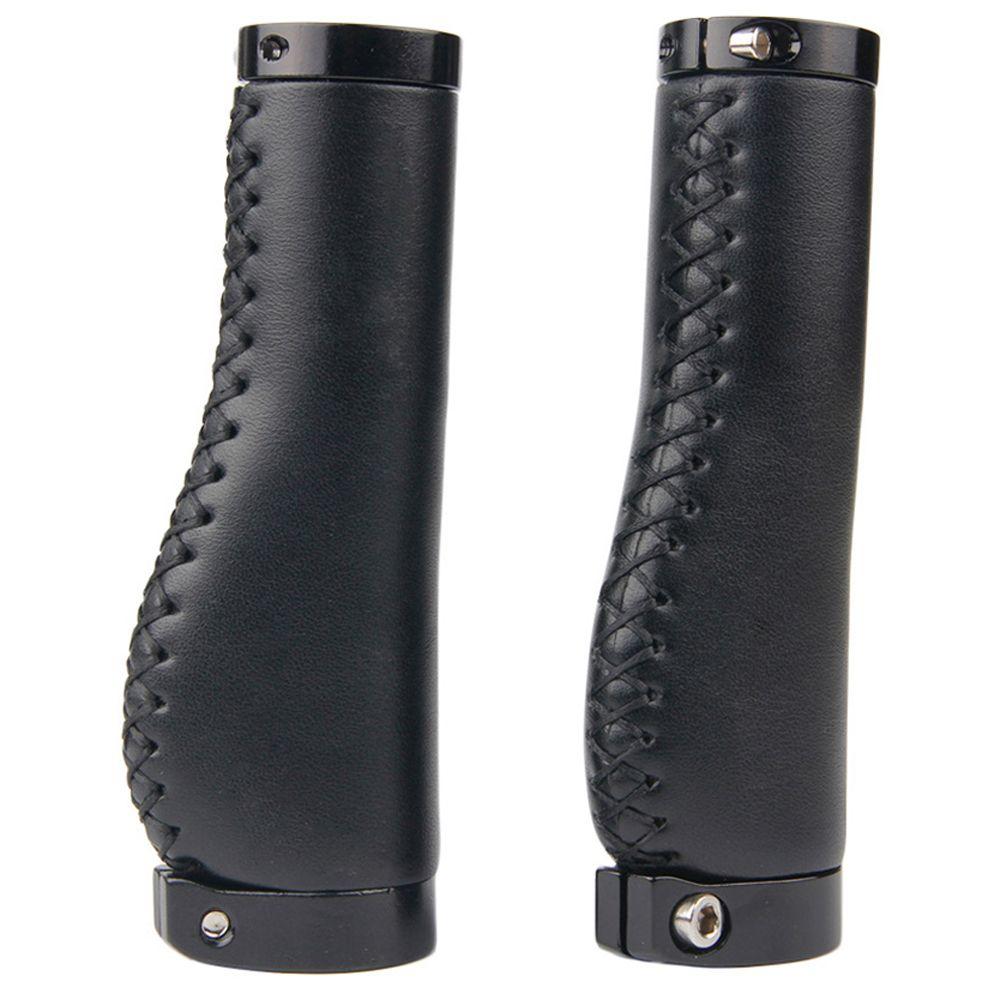 Cover MTB Cuffs Mountain Bike Grip Cover Bike Cowhide Grips Bicycle Handle Grips Bike Retro Grips