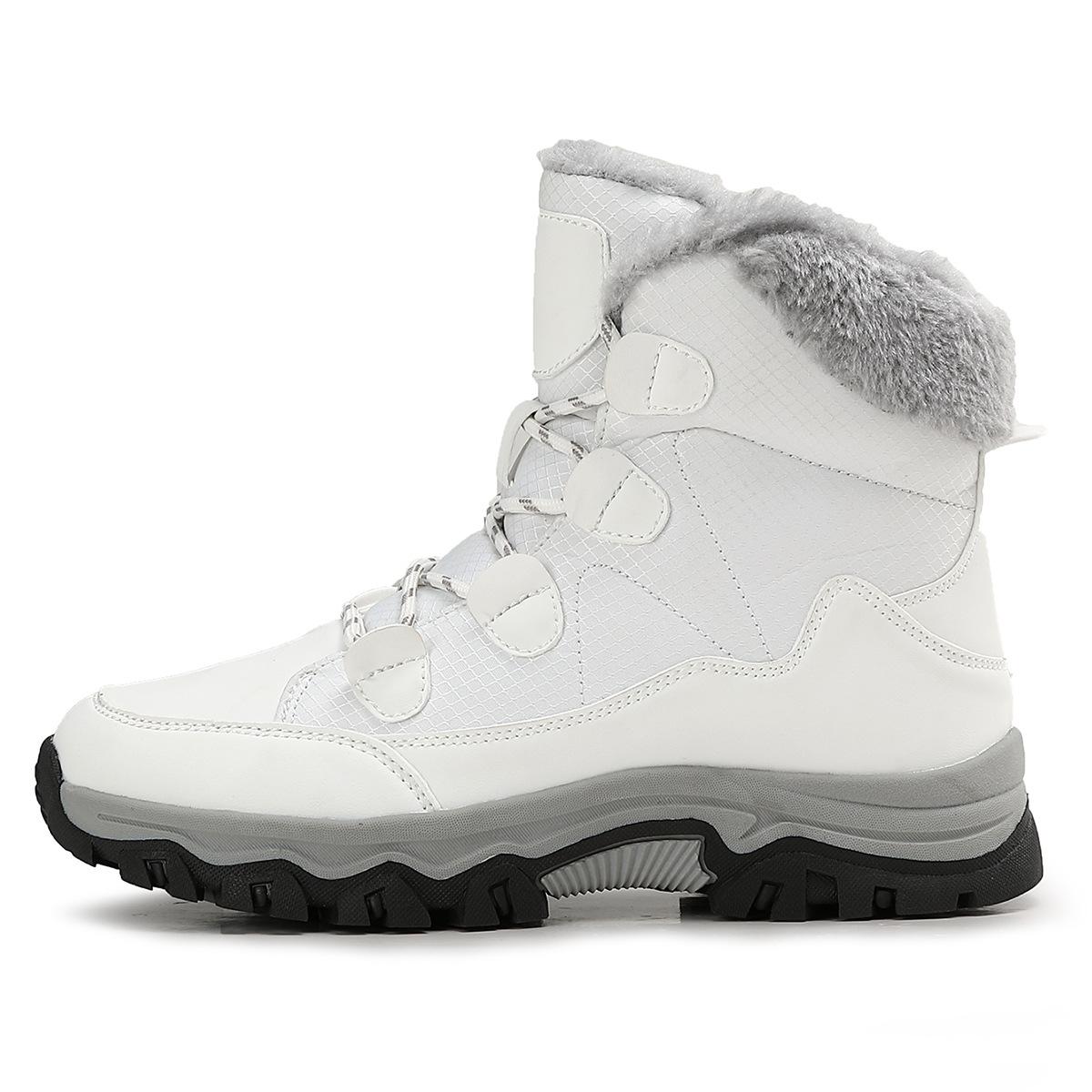 

Зимние женские сноубутсы Новые уличные утепленные плюшевые женские кроссовки Снежная обувь 41