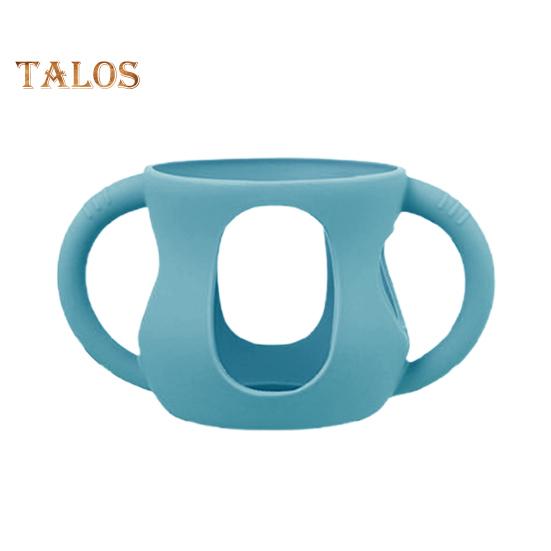 

Чехол для детской бутылочки Philips 4/8 унций, стеклянные силиконовые ручки, удобные для захвата, защищающие от падения, уменьшающие воздействие пластика, чехол для детской бутылочки 120ML темно-синий