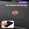 Bilemblem Halkfri Matta PVC-material För Fiat Abarth 500 Tipo Panda Argo Freemont Halkfri Förvaringsmatta Mattor Biltillbehör