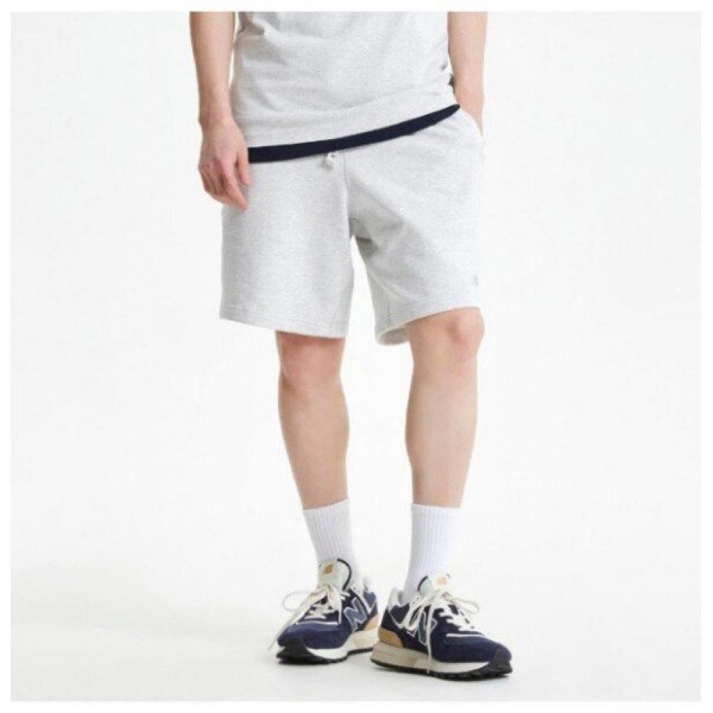 

New Balance Shorts Nqj Nbnvf12201 15 Uni Premium Logo 5 Part Shorts Gray series/75