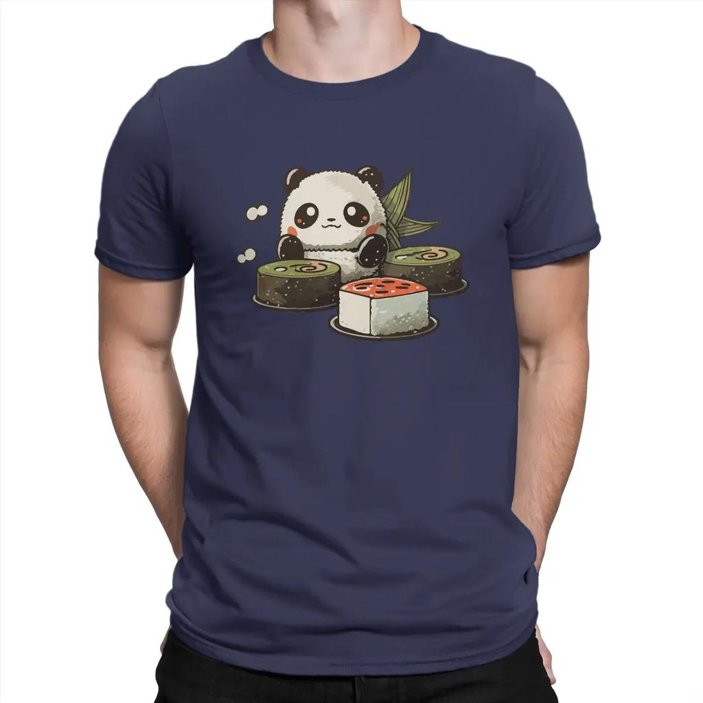 Sushi Panda Special TShirt Kawaii Anime Panda Casual T Shirt Summer T-shirt For Adult