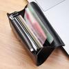New PU Leather Small For Women Wallet Luxury Envelope Card Holder Brand Designer Multipurpose Zip Coin Cowhide Short Purse 2025