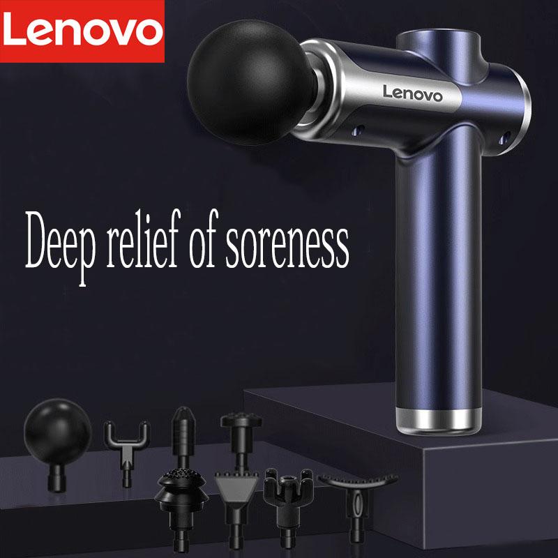 

Міцний та безпечний Оригінальний масажер для розслаблення м язів Lenovo Професійної серії Fascia Gun N2 N3 зі світлодіодним сенсорним екраном 6-8 масажних головок