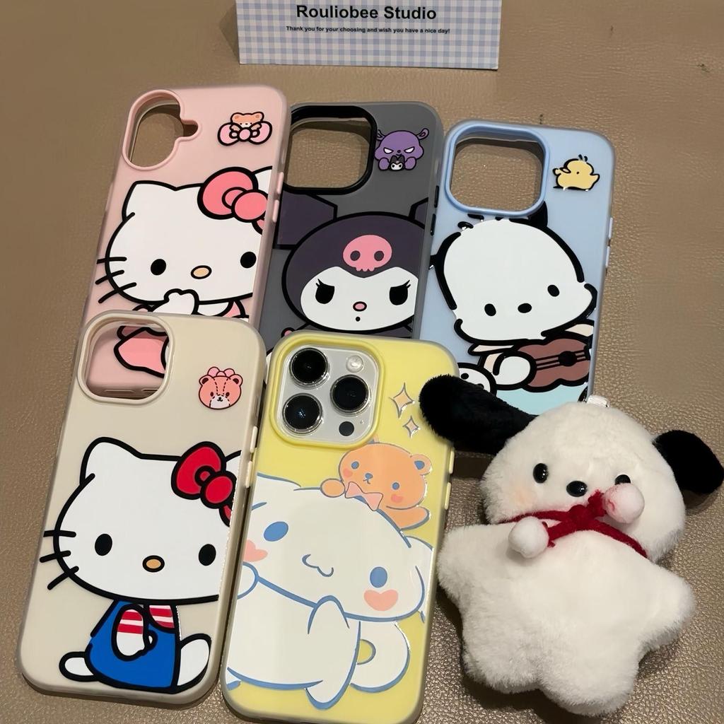 Cartoon kt Sanrio emoji is suitable for Apple 11promax skin matte mobile phone case iPhone11/11/11