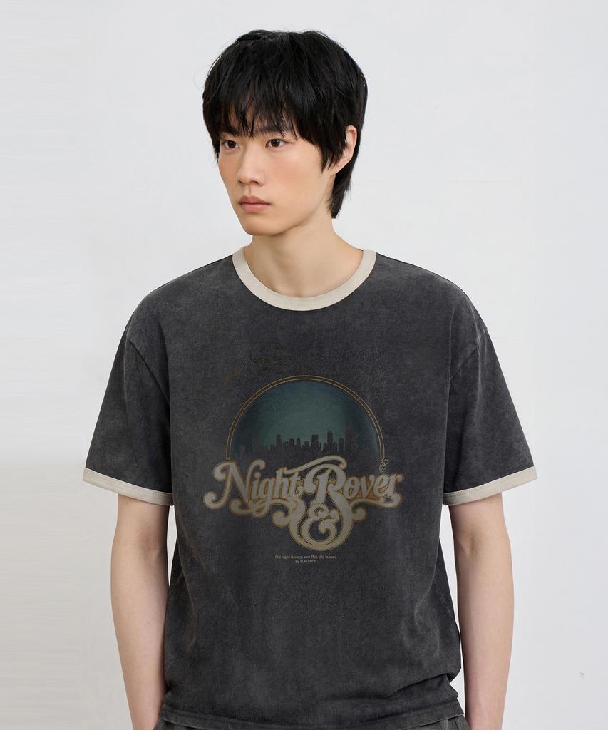 Dimiteulibeullaeg Vtg Pigment Artwork Ringer T-Shirt_Type 4